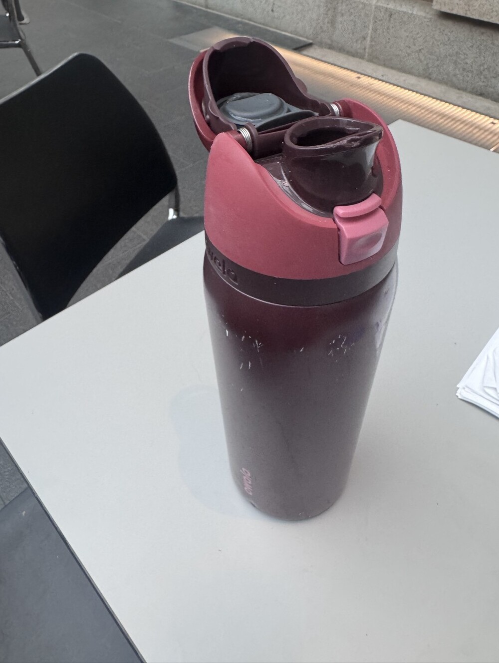 Burgundy/Pink Travel Sneaker (Brand Unknown)